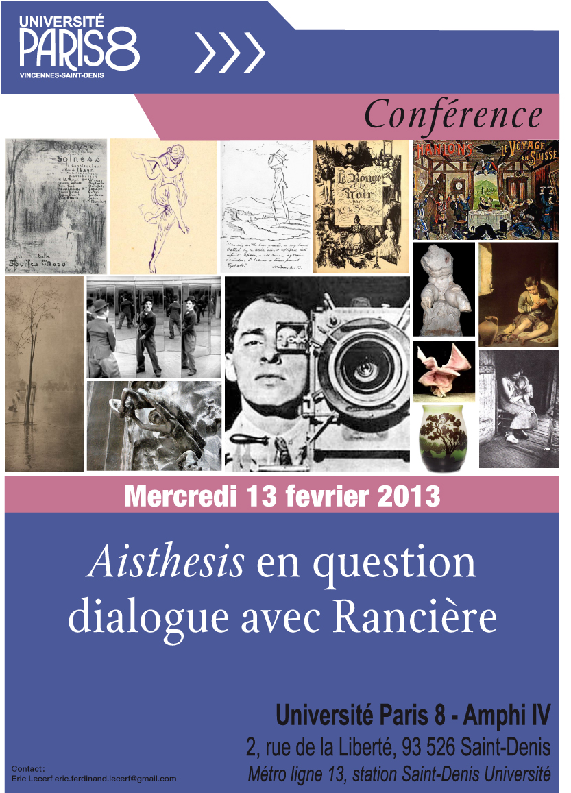 Jacques ranciere aisthesis