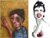 Illustration Rosa Granados et Josué Juarez, « Portraits »