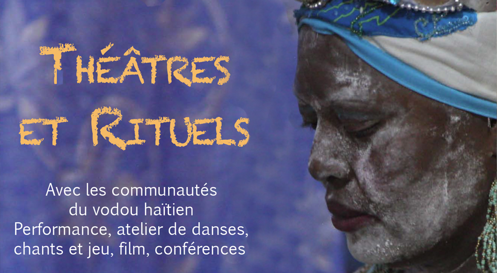 Illustration Accueil de 6 artistes des communautés du vodou haïtien au département Théâtre