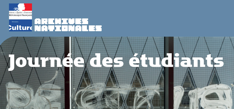 Illustration Journée des étudiants des Archives nationales - 2019