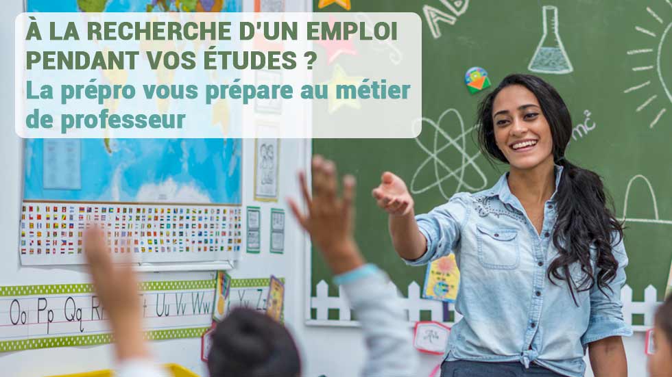 Illustration Campagne de recrutement - Dispositif de préprofessionnalisation du métier de professeur