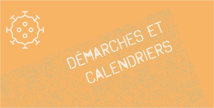 Illustration Démarches et calendriers