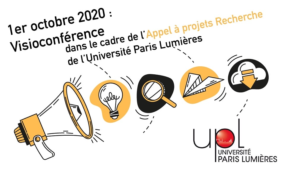 Illustration Réunion d'information - Campagne d'appels à projets Université Paris Lumières 2021