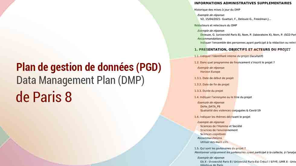 Illustration Plan de gestion des données Paris 8