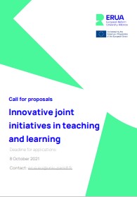 ERUA - Appel à propositions : « initiatives conjointes innovantes en matière d'enseignement et d'apprentissage » 