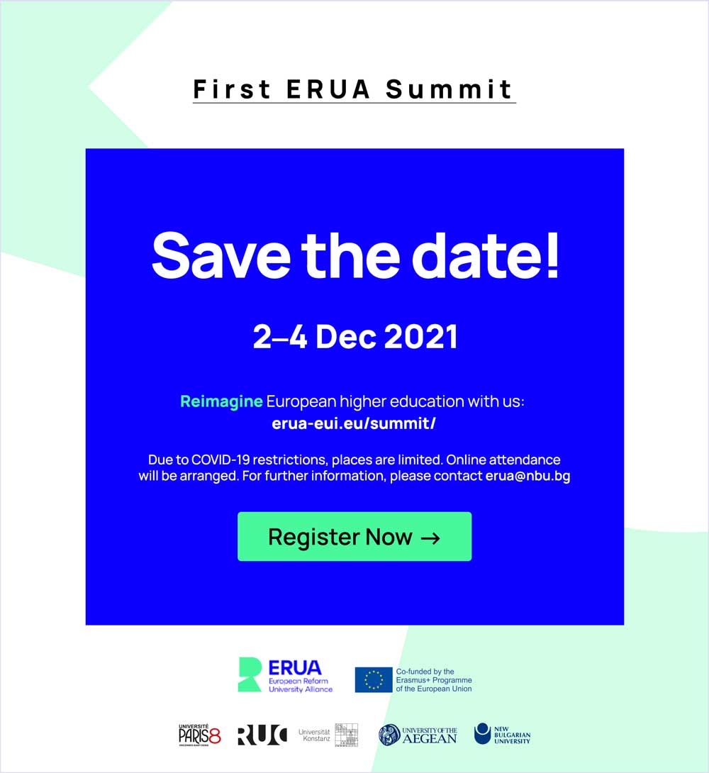 1er Sommet de l'alliance ERUA du 02 au 04 décembre 2021