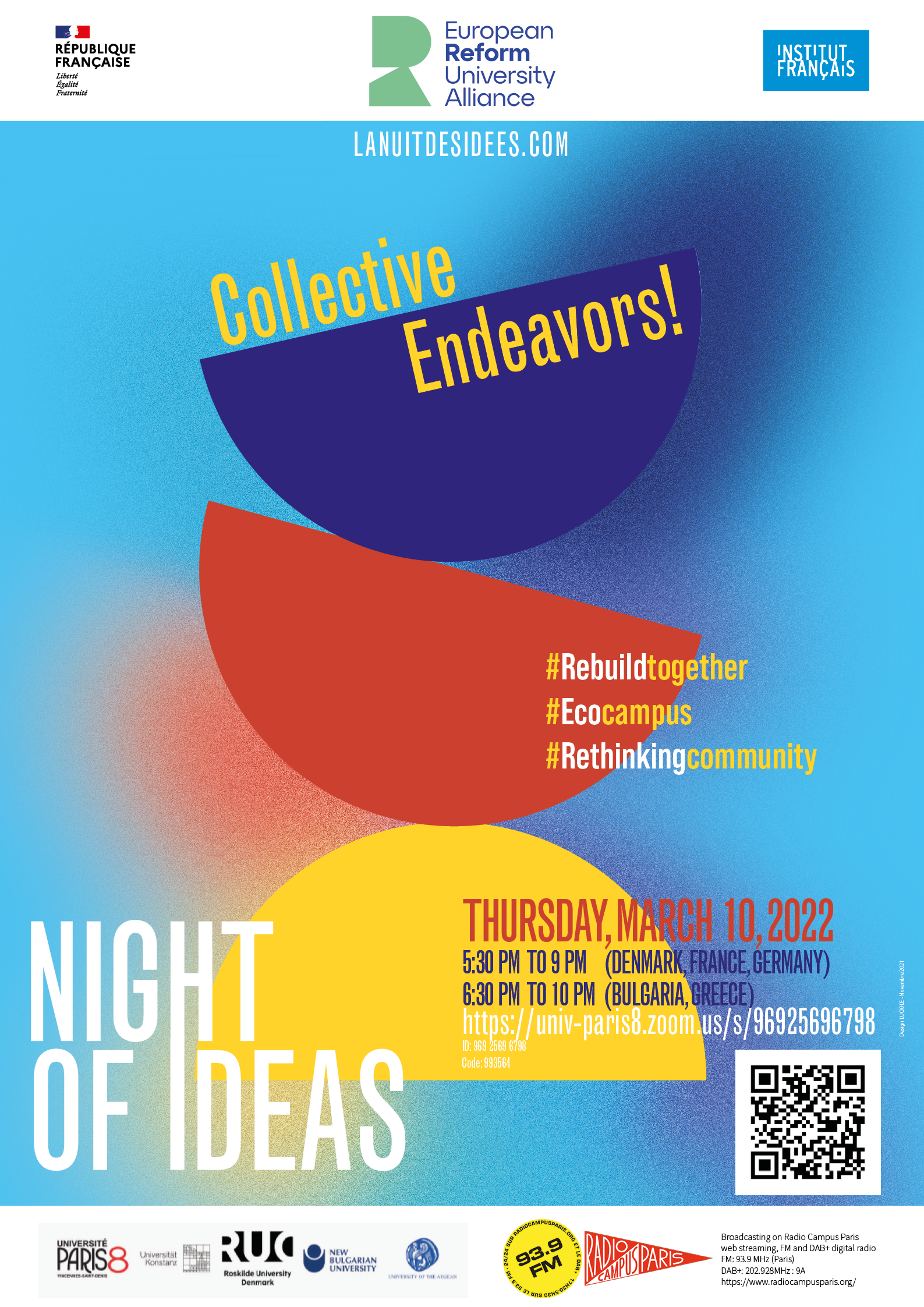 Nuit des Idées - 10 March 2022