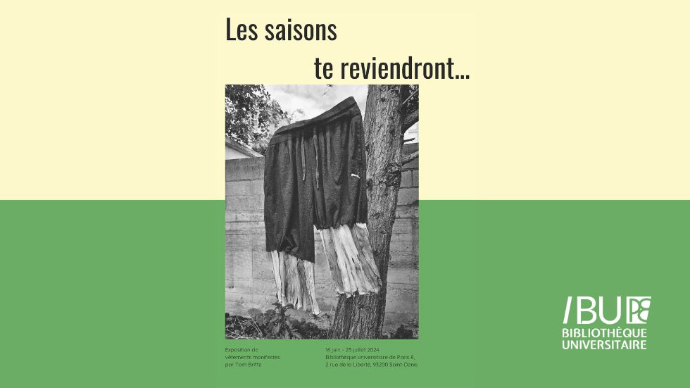 Illustration Exposition - Les saisons te reviendront à la BU