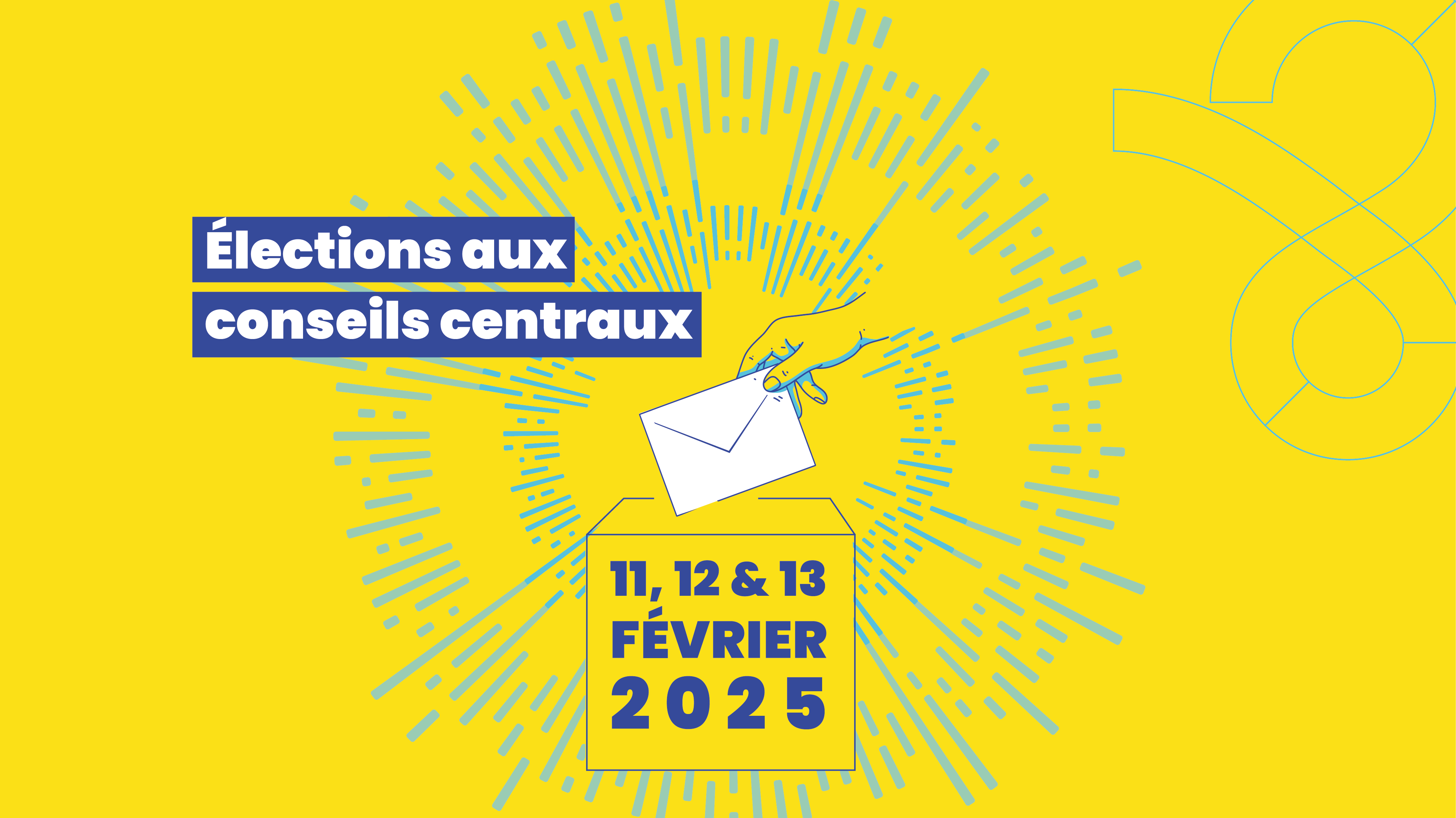 Illustration Proclamation des résultats - Elections des représentants aux conseils centraux - 2025