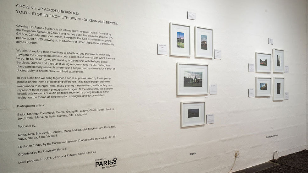 Illustration Projet GRABS : une exposition d'œuvres de jeunes réfugiées à Durban