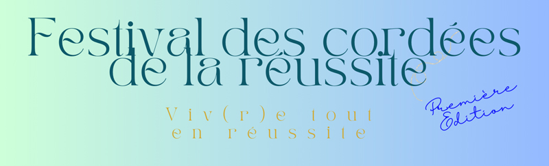 Illustration Festival des Cordées de la Réussites