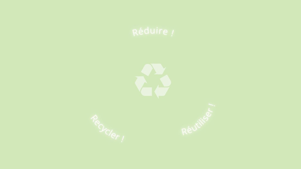 Illustration Semaine européenne de réduction des déchets à la BU